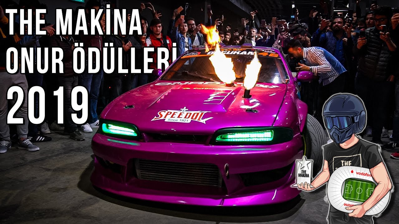 30 MİLYON TL DEĞERİNDE SÜPER OTOMOBİLLER İLE THE MAKİNA ONUR ÖDÜLLERİ 2019