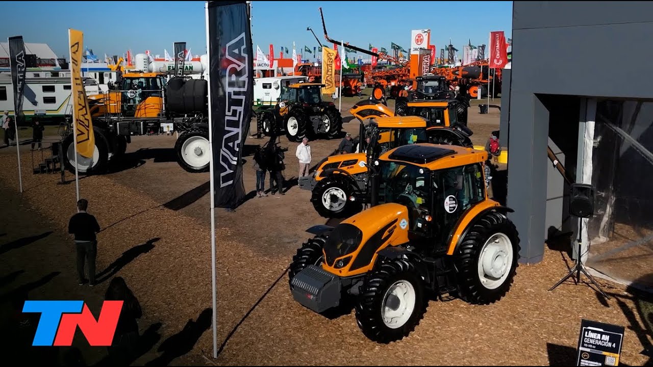 Agroactiva llegó con novedades en tractores, pulverización y tecnología de precisión