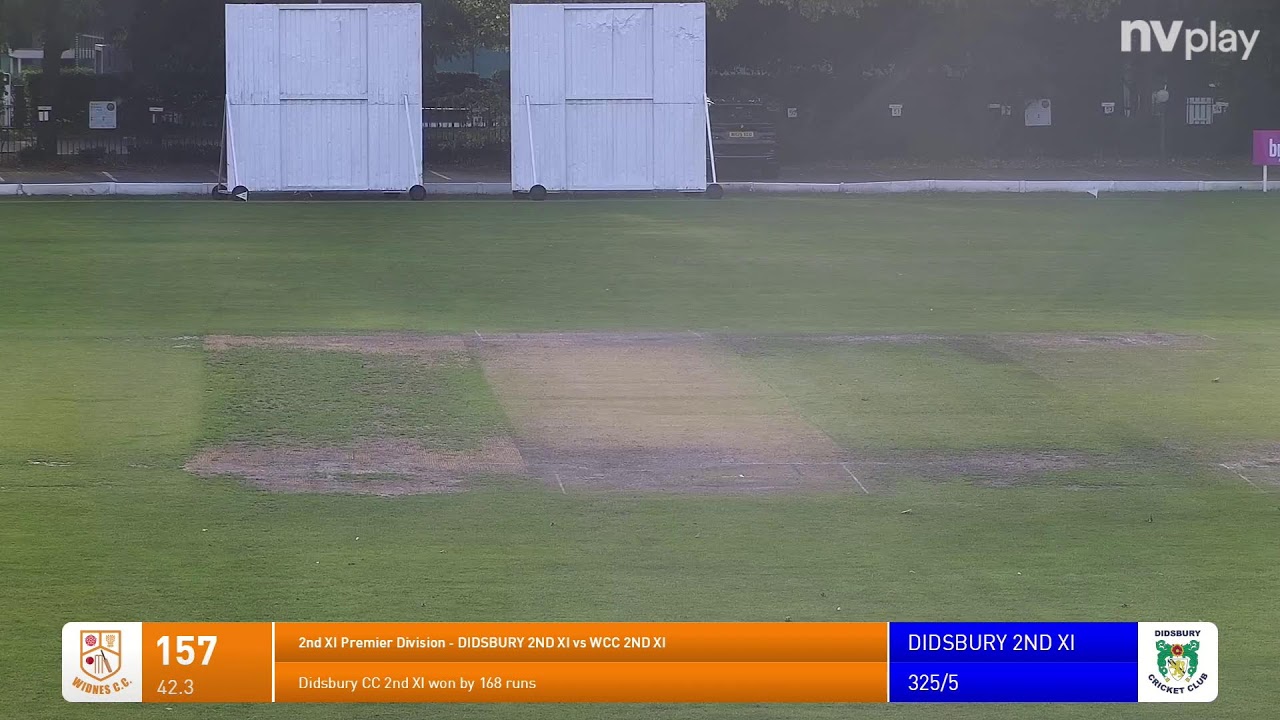 Didsbury CC 2nd XI vs Widnes CC 2nd XI - CCCL 2nd XI Premier Division