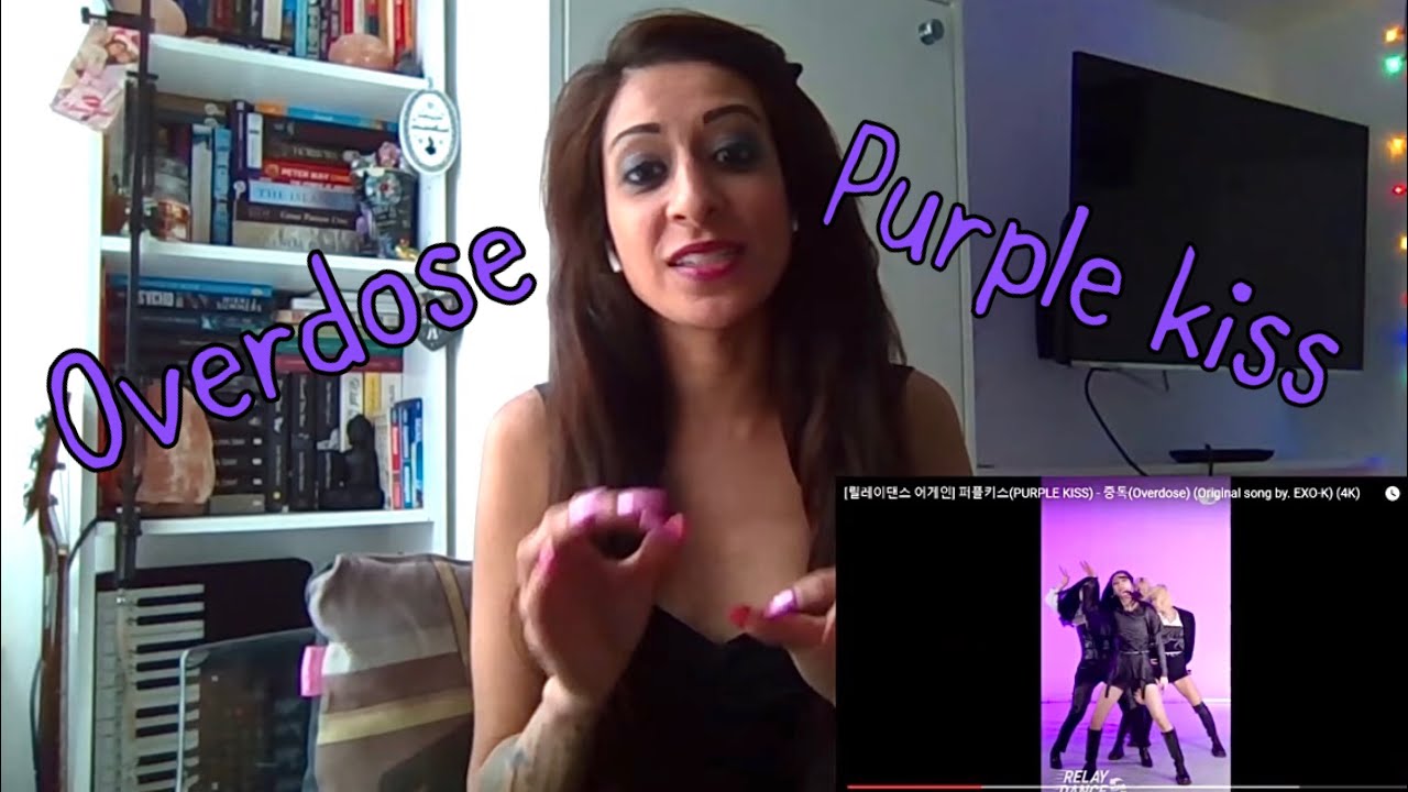 Dancer Reacts to PURPLE KISS - OVERDOSE (EXO COVER) First Time Reaction!