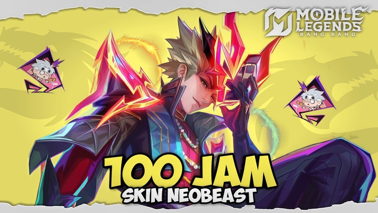 100 часов Mobile Legends, но только скин Neobeasts