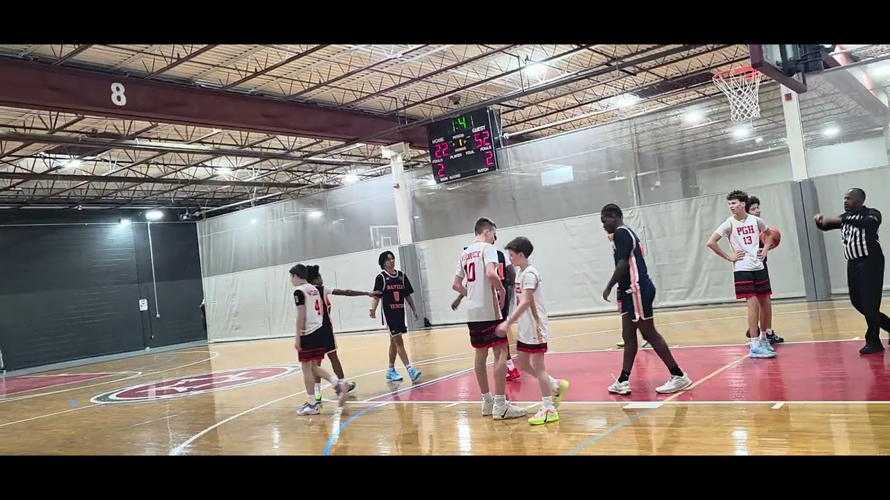 Battle Tested regional 7th grade. Verse PGH. Nate Livesay number 0