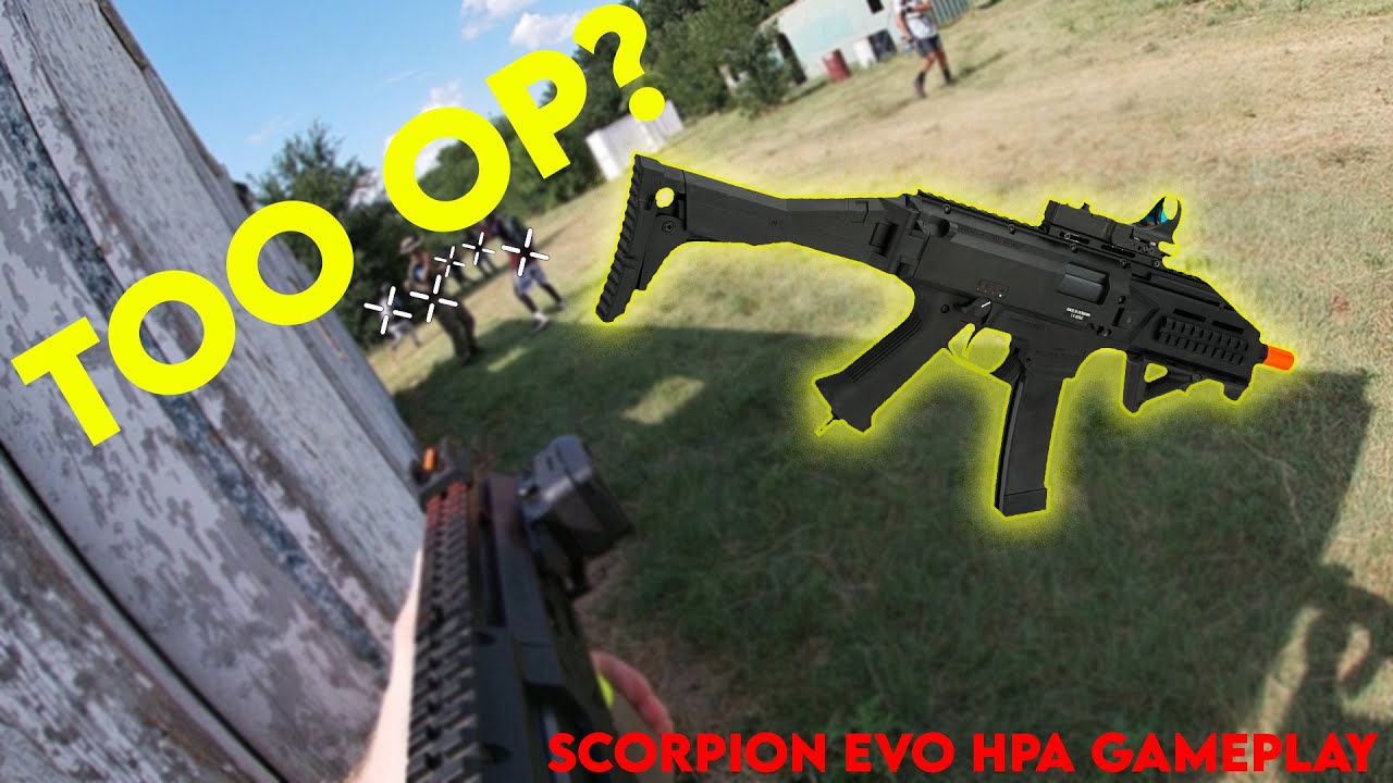 Sunday Funday : D14 Airsoft Scorpion Evo HPA