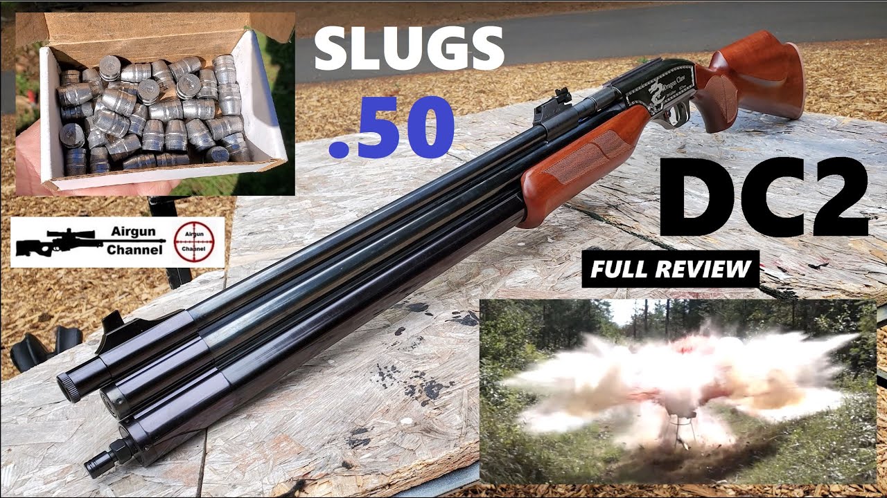 Seneca DRAGON CLAW 2 (полный обзор) Пули для пневматического оружия калибра .50, охотничьи биолог...