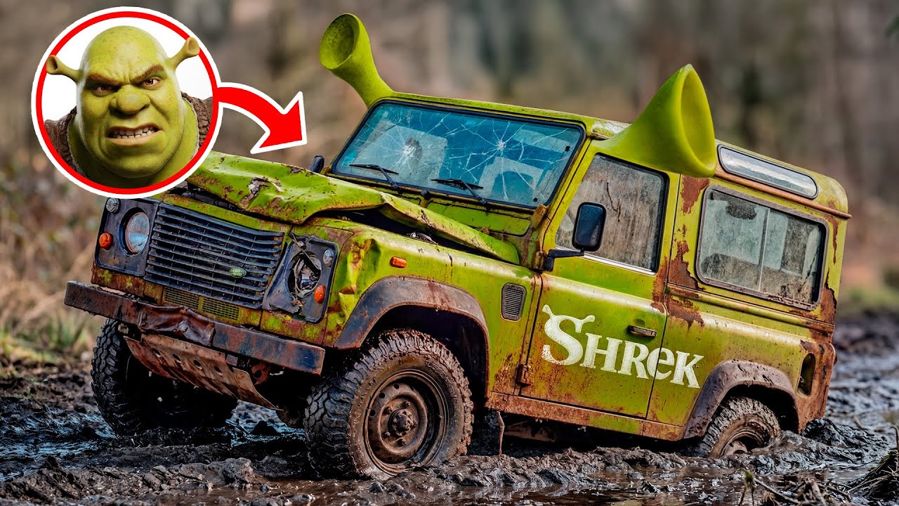 FULLY Restoration SHREK's Abandoned Truck | Restoring FORGOTTEN TRUCK from SHREK’s Swamp