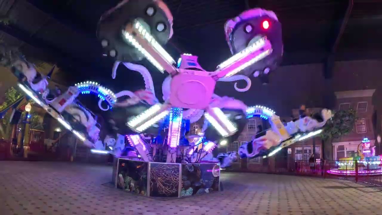 Polyp (Onride) Video Preston Palace Hotel Indoor Kermis in den Niederlanden 