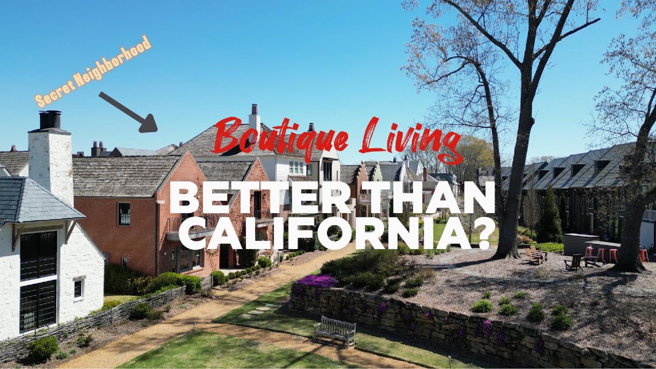 Is this Georgias Secret Neighborhood?|Boutique Living|Trilith (Drone Tour)