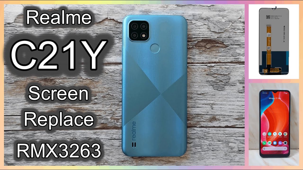 #repair disassembly realme C21y display ! #تغيير شاشة جهاز ريلمى سى 21 واى