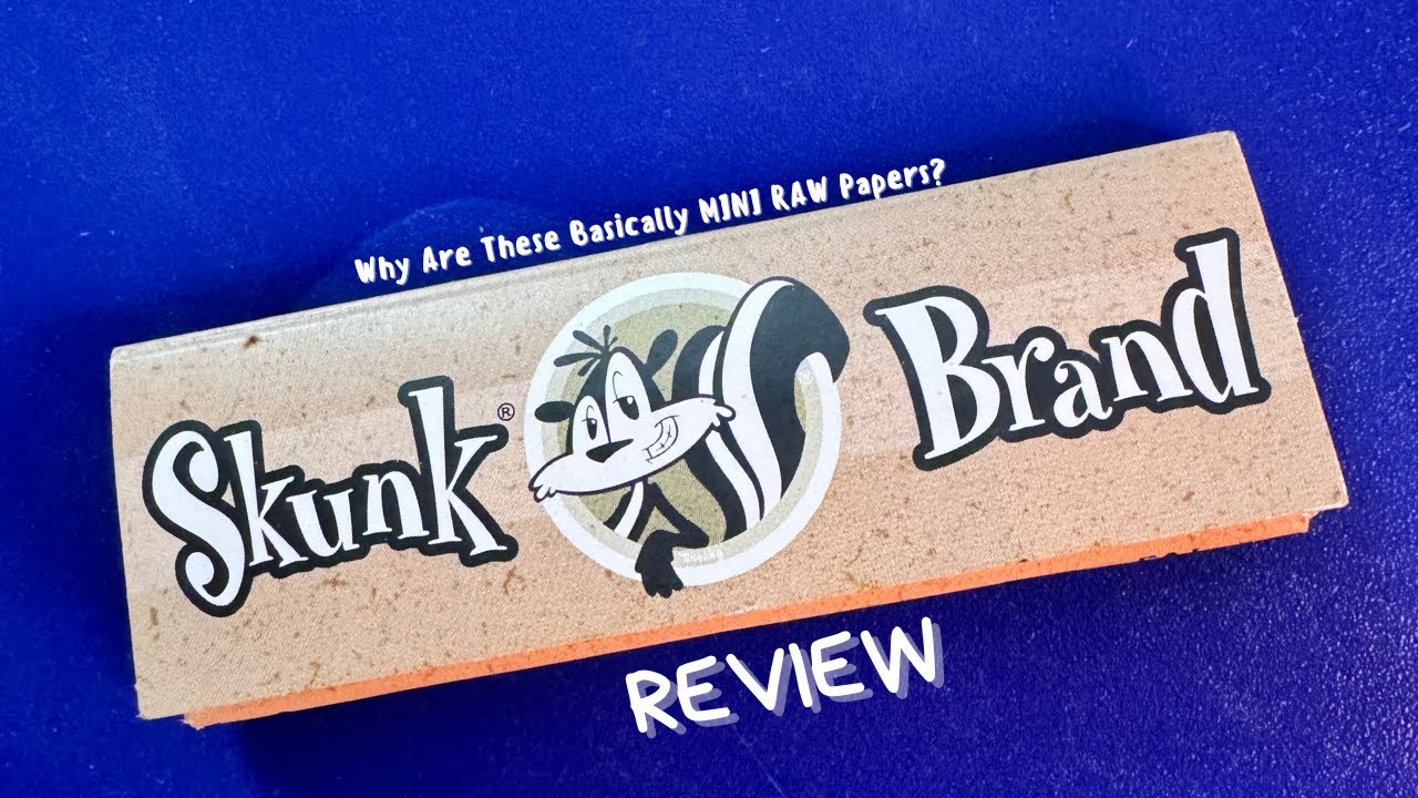SKUNK BRAND Rolling Paper REVIEW