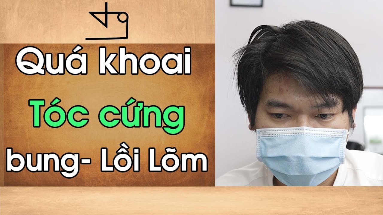 Tóc Cứng /Bung /Dựng /Lồi Lõm / Khoai Phết TƯỜNG BARBER