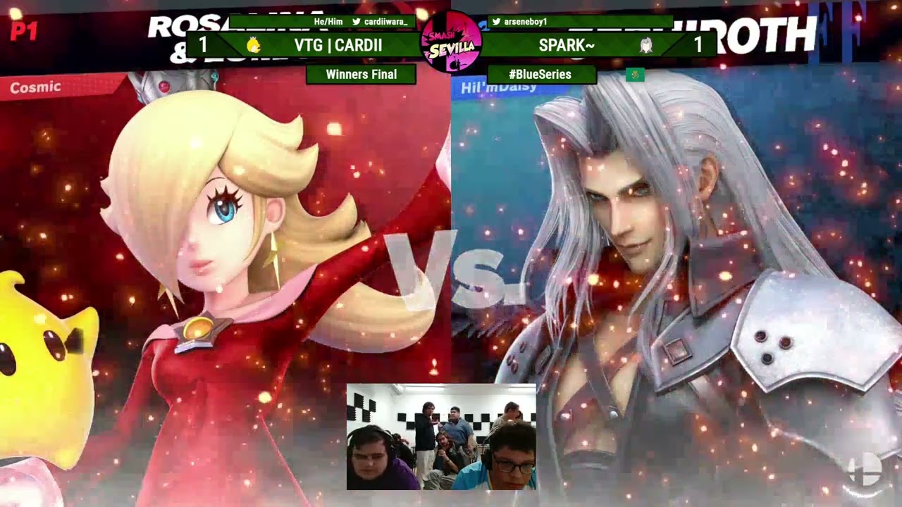 VTG | Cardii (MinMin, Rosalina) vs. Spark~ (Inkling, Sephiroth, Terry) - Asc.2ª Winners Final [BLS5]