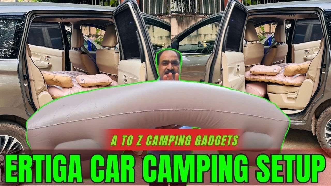 Maruti Suzki Ertiga Camping Setup || Car ME Bed Bana Diya