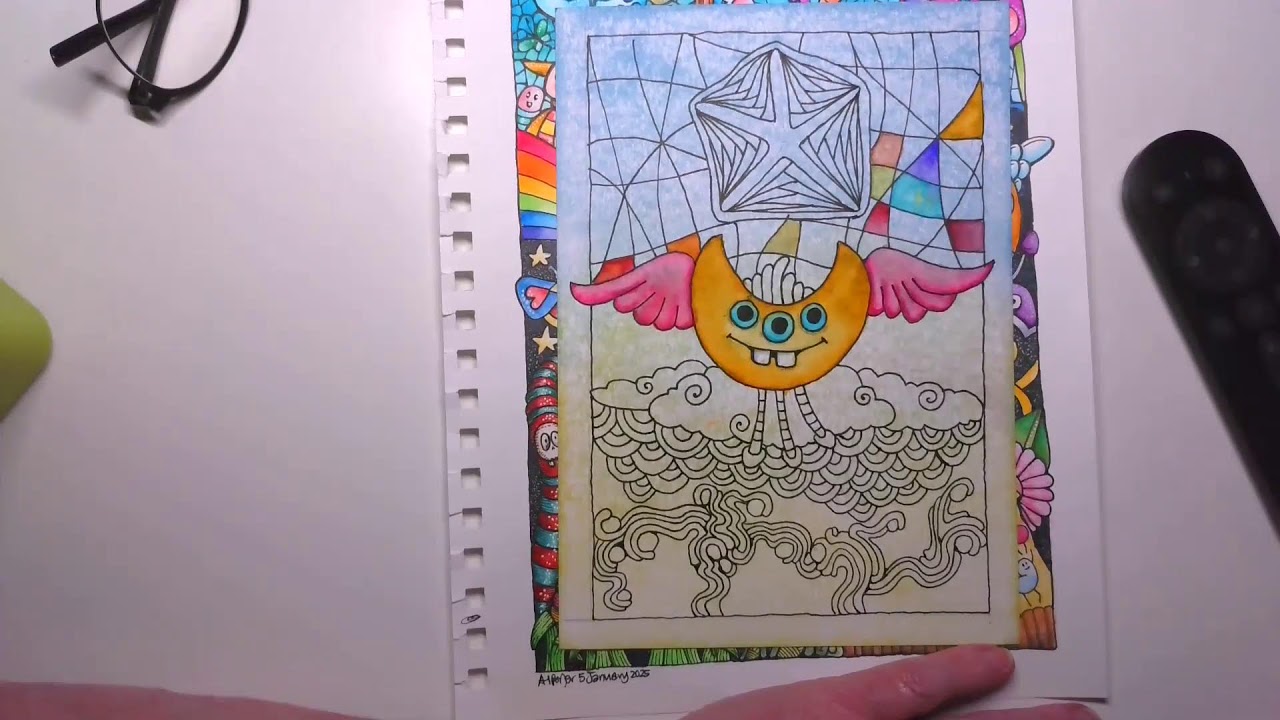 First live stream of 2025 - Impromptu drawing and a catch up.