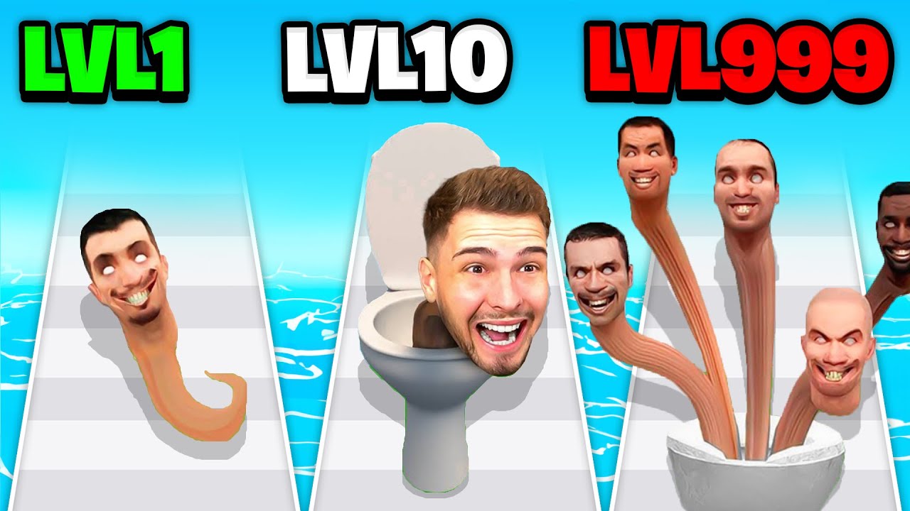 MAXIMALE STUFE ERREICHEN als SKIBIDI TOILET!