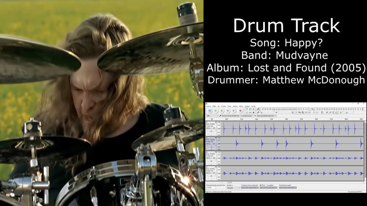 Happy? (Mudvayne) • Drum Track