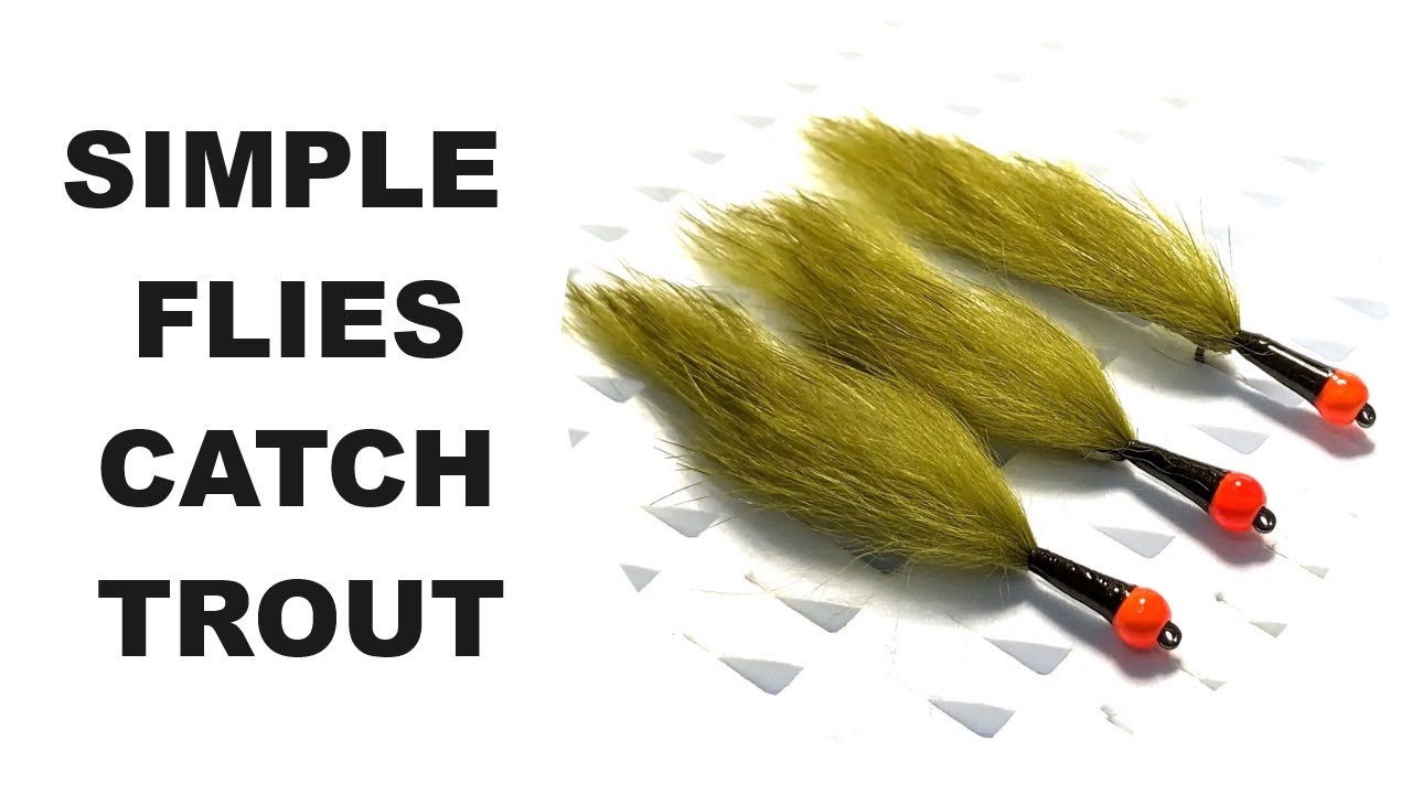 254. Fly Tying Trout Magnet Olive Leech Pattern Flies