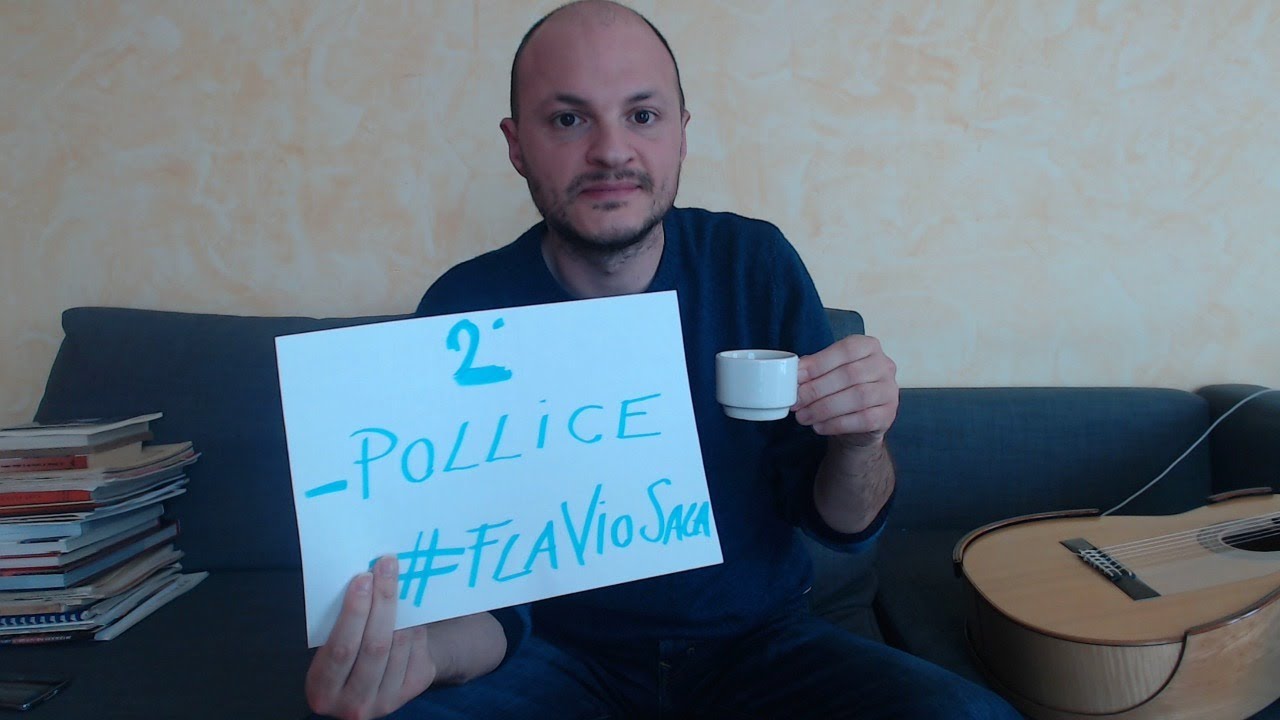 02 Pollice Chitarra Tecnica #FlavioSala - 6° DIRETTA STREAMING (14-03-2020)
