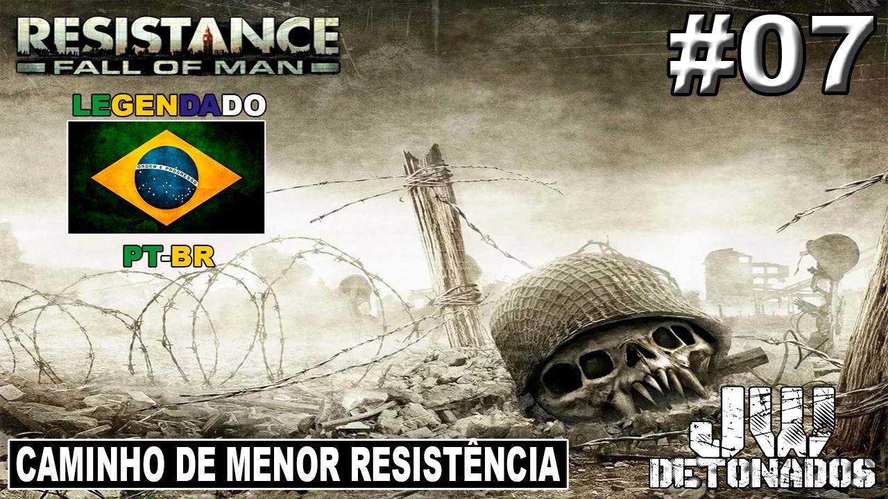 PS3 | RESISTANCE: FALL OF MAN #07 [ CAMINHO DE MENOR RESISTÊNCIA ] (1080p60)