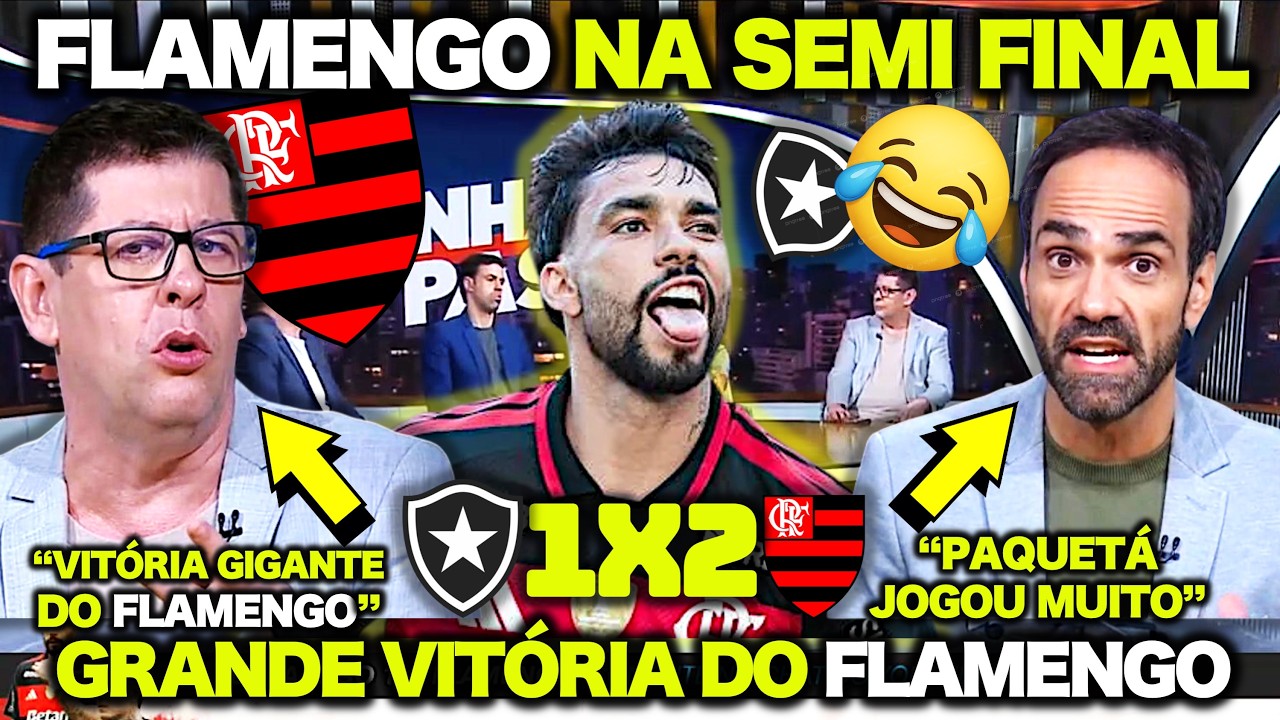 IMPRENSA de BOCA ABERTA com o FLAMENGO! 