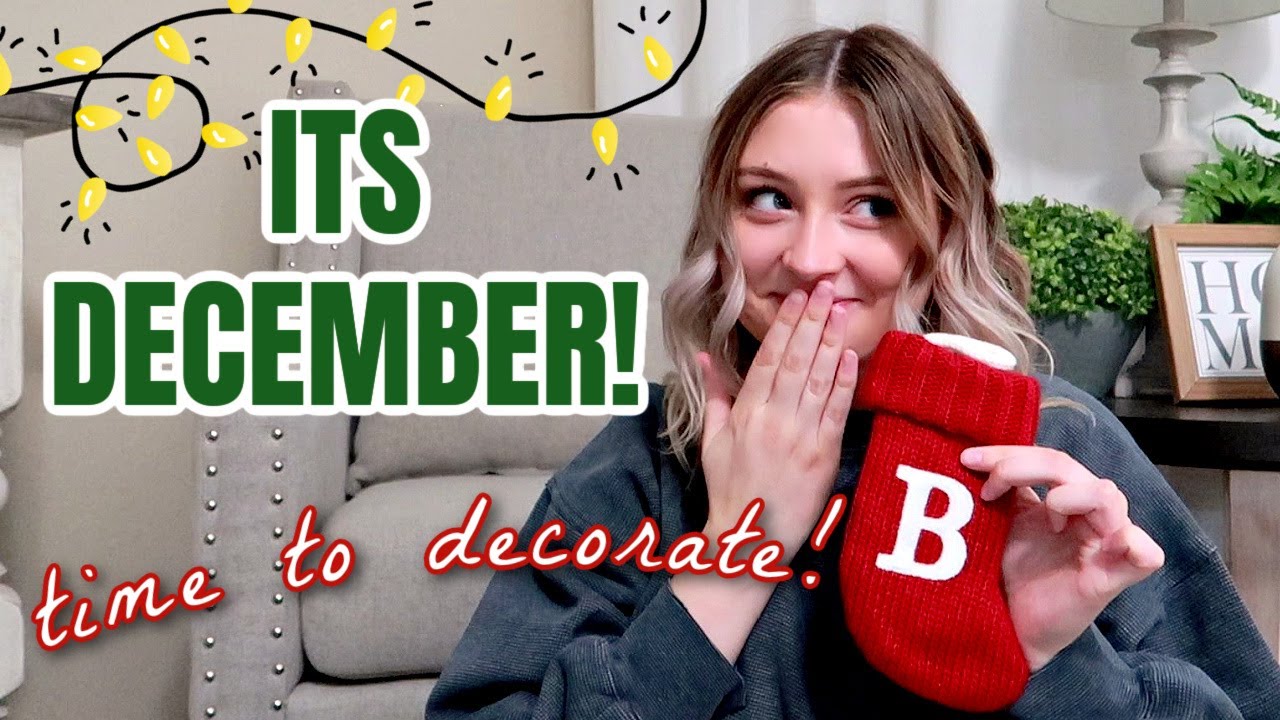 DECORATING OUR HOME FOR CHRISTMAS! | our BIGGEST cooking fail yet...!