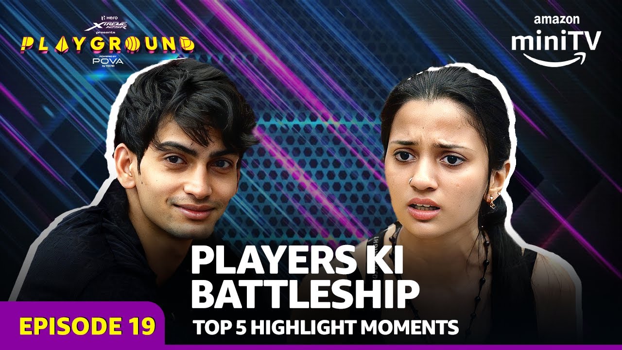 Playground Season 3 Contestants की Intense Battleship Game🔥| Episode 19 | Amazon miniTV