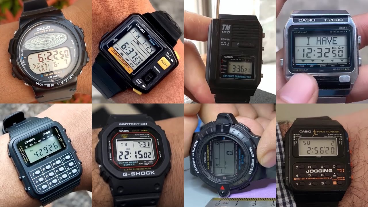 The Ultimate CASIO Collection from 80s !!