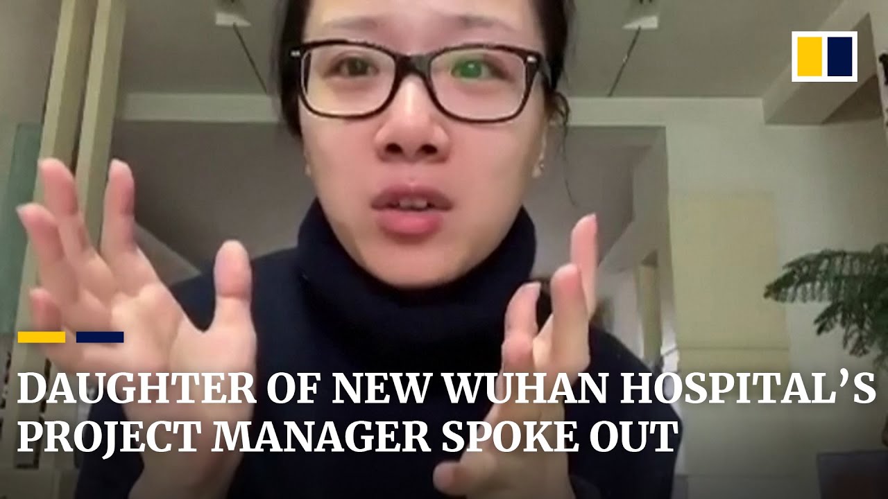 “A very hard moment for us,” says daughter of project manager of new Wuhan coronavirus hospital