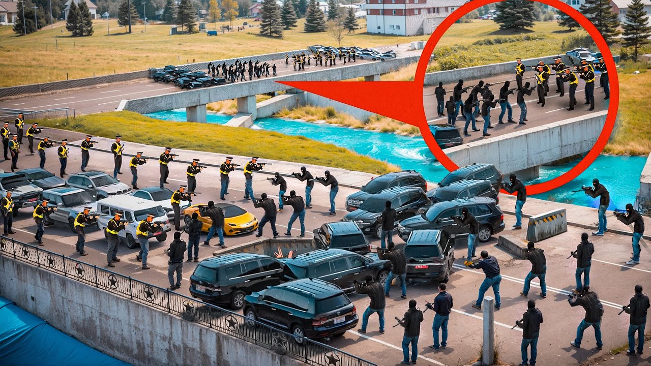 ЧЕРЕЗ 5 МИНУТ , ДВА МОСТА БУДУТ ЗАХВАЧЕННЫ ВМЕСТЕ С ЗАЛОЖНИКАМИ! GTA