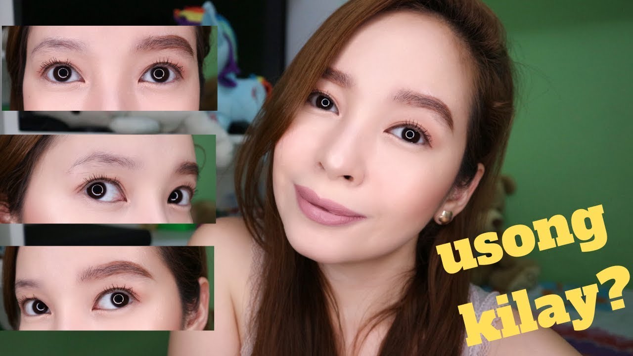 BUSHY EYEBROWS? PAANO GAWIN SA MANINIPIS NA KILAY?