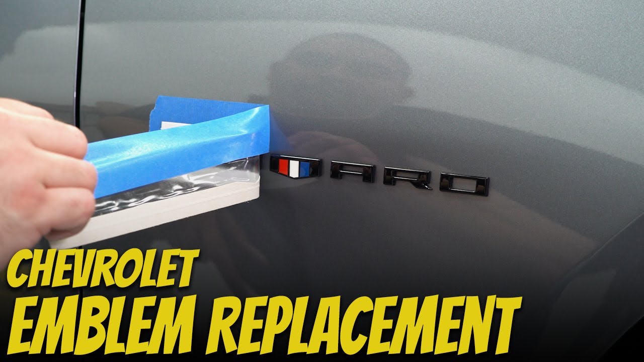 2010-2020 Camaro Chevrolet Heritage Emblem - Phastek Install