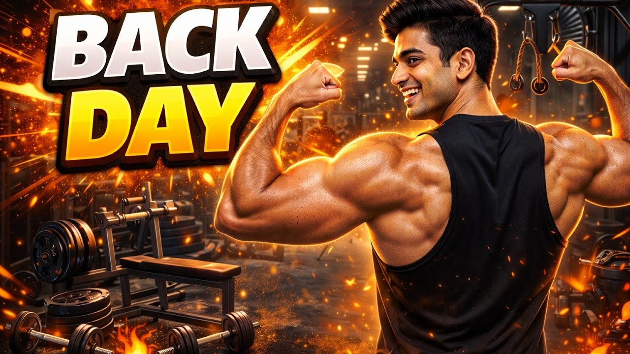 Full Back Workout In Gym | Muscle Building Series Ep-18 | Beginner