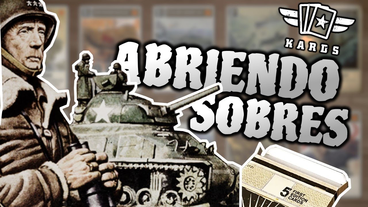 KARDS | ABRIENDO SOBRES Y RECOMPENSAS | Gameplay Español