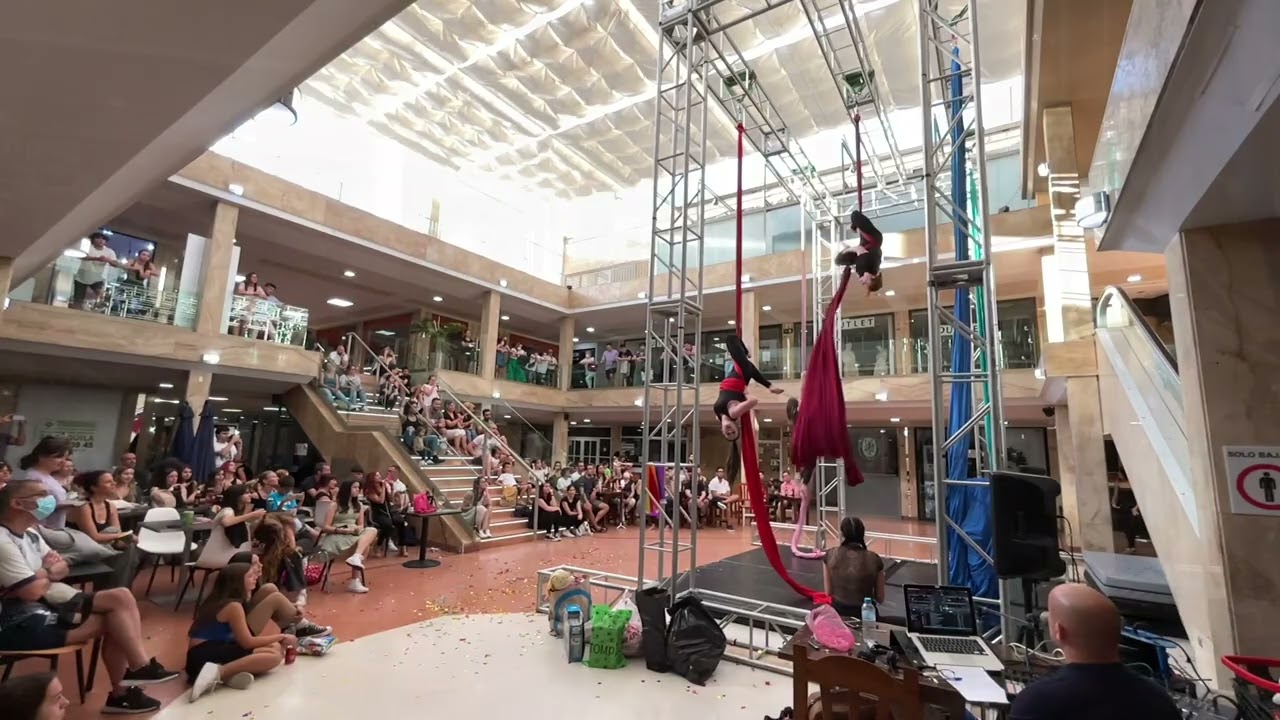 Exhibición de Telas Aéreas SoloVuela - Junio 2022 @zocodepozuelo