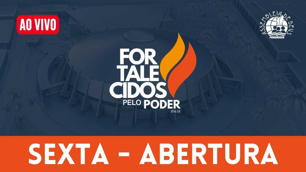 AO VIVO - ABERTURA DO 43º CONGRESSO DE JOVENS DA IEADPE (GINÁSIO DO GERALDÃO) - 25/07/2025