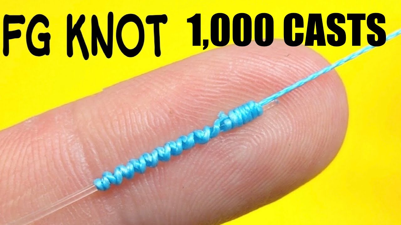HOW I GET 1,000 CASTS FROM MY FG KNOT