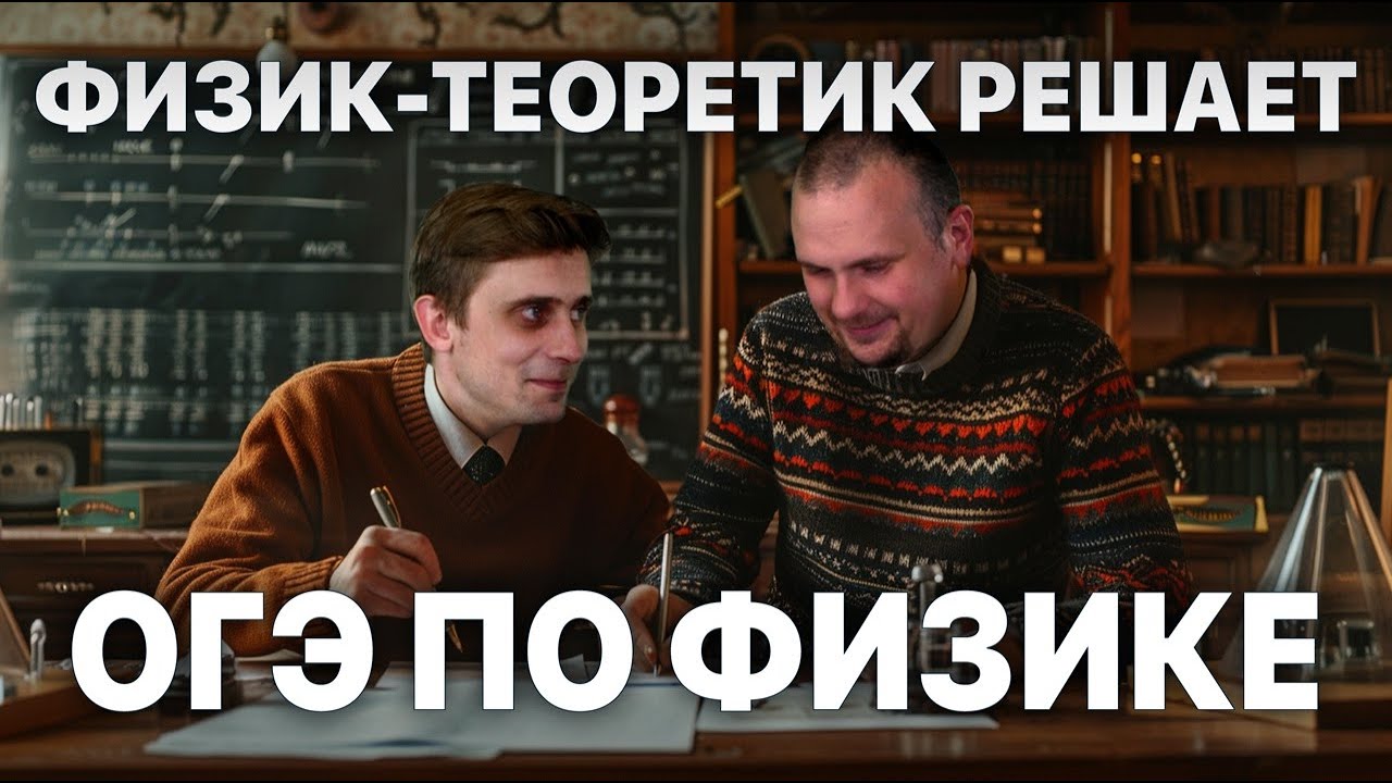 Физик-теоретик решает ОГЭ по физике