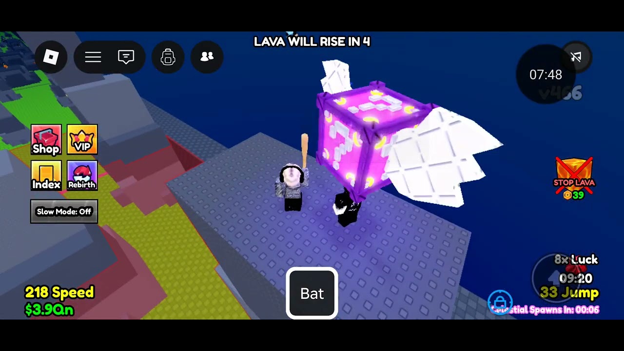 Playing survive lava for brainrot, s admin abuse! 