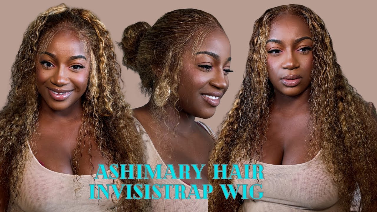 Highlight Invisi-Strap™ 360 frontal water wave wig 26
