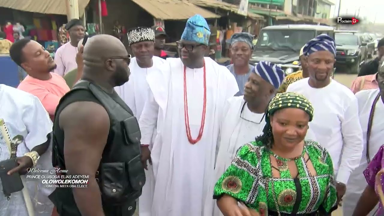 ODONLA KINGDOM WELCOMES OMO'BA META CROWN PRINCE OLUSOGA ELIAS ADEYEMI OLOWOLEKOMOH