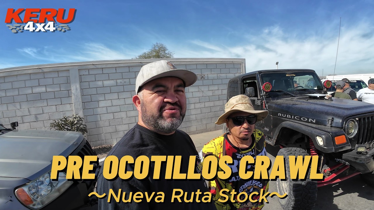 Ocotillos Crawl RUTA STOCK!!!