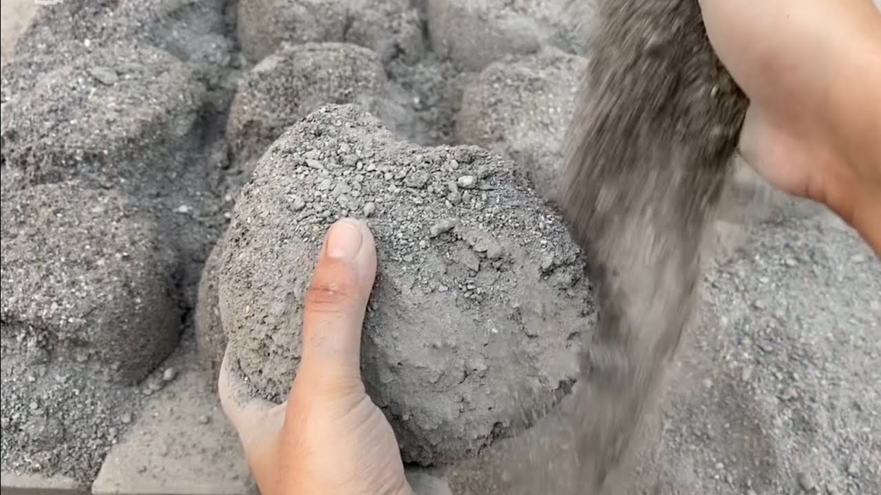 Uffff mine favrt🌪🌪💦💦/Stoney concrete dry floor & water crumbling|#asmr #relax RS Craving Asmr🌪🌪💦💦