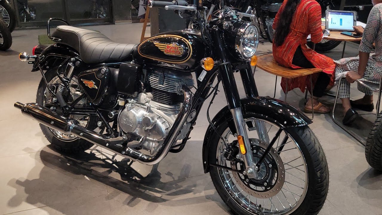 New 2023 Royal Enfield Bullet 350 (Mid Variant) | Standard Black