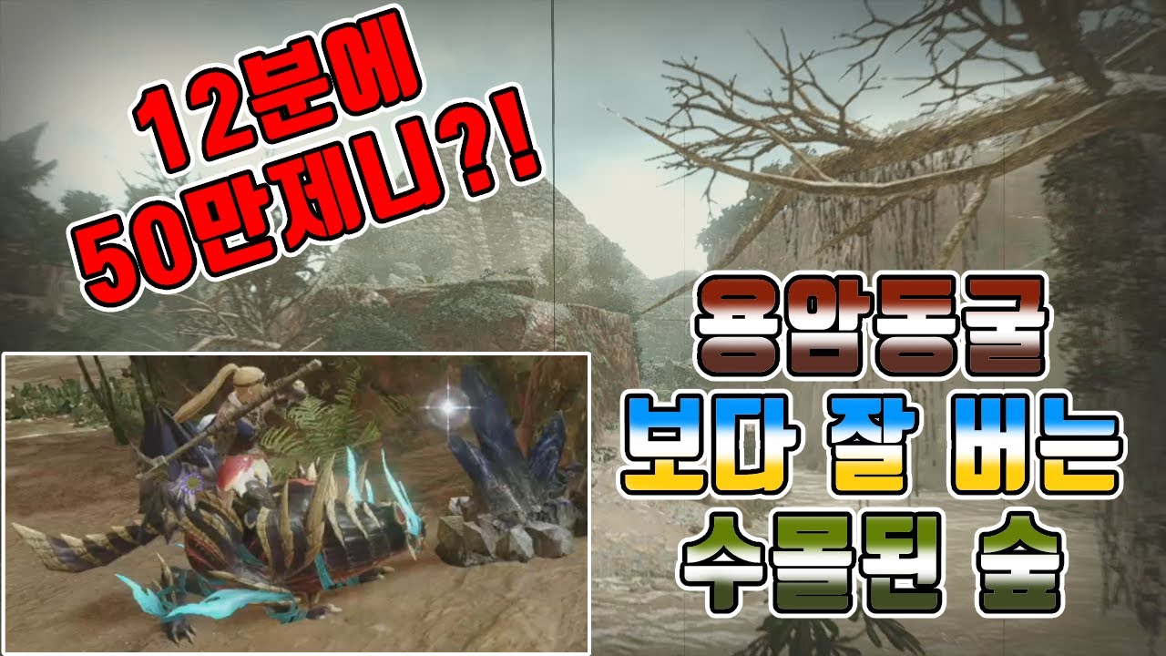 [선브도 가능] 몬헌 라이즈 약 10분에 50만 제니 버는법