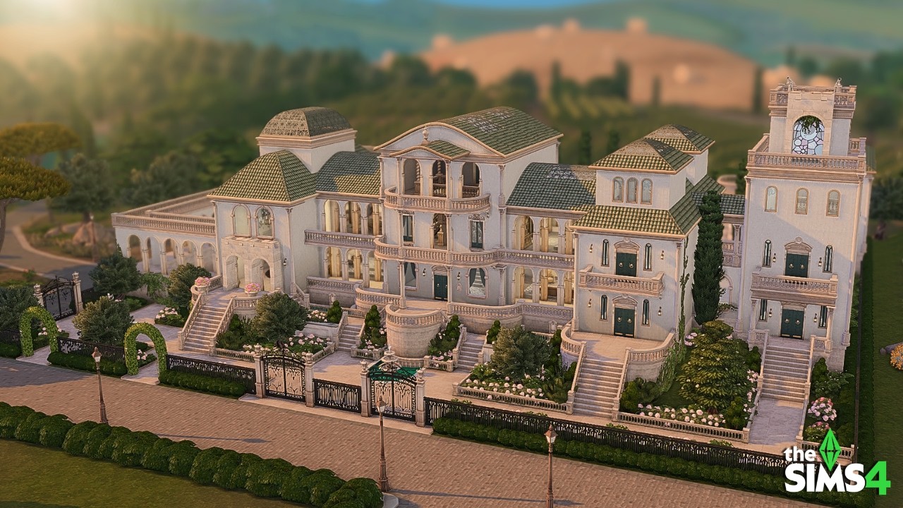 Bellacorde Palace 👑 | Sims 4 Speed Build | NO CC