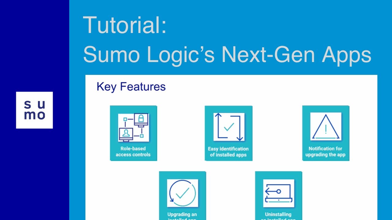 Sumo Logic's Next-Gen Apps