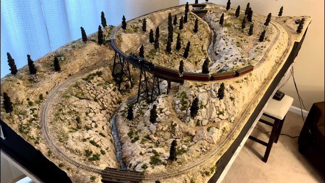4x8 HOn3 Model Railroad: Georgetown Loop