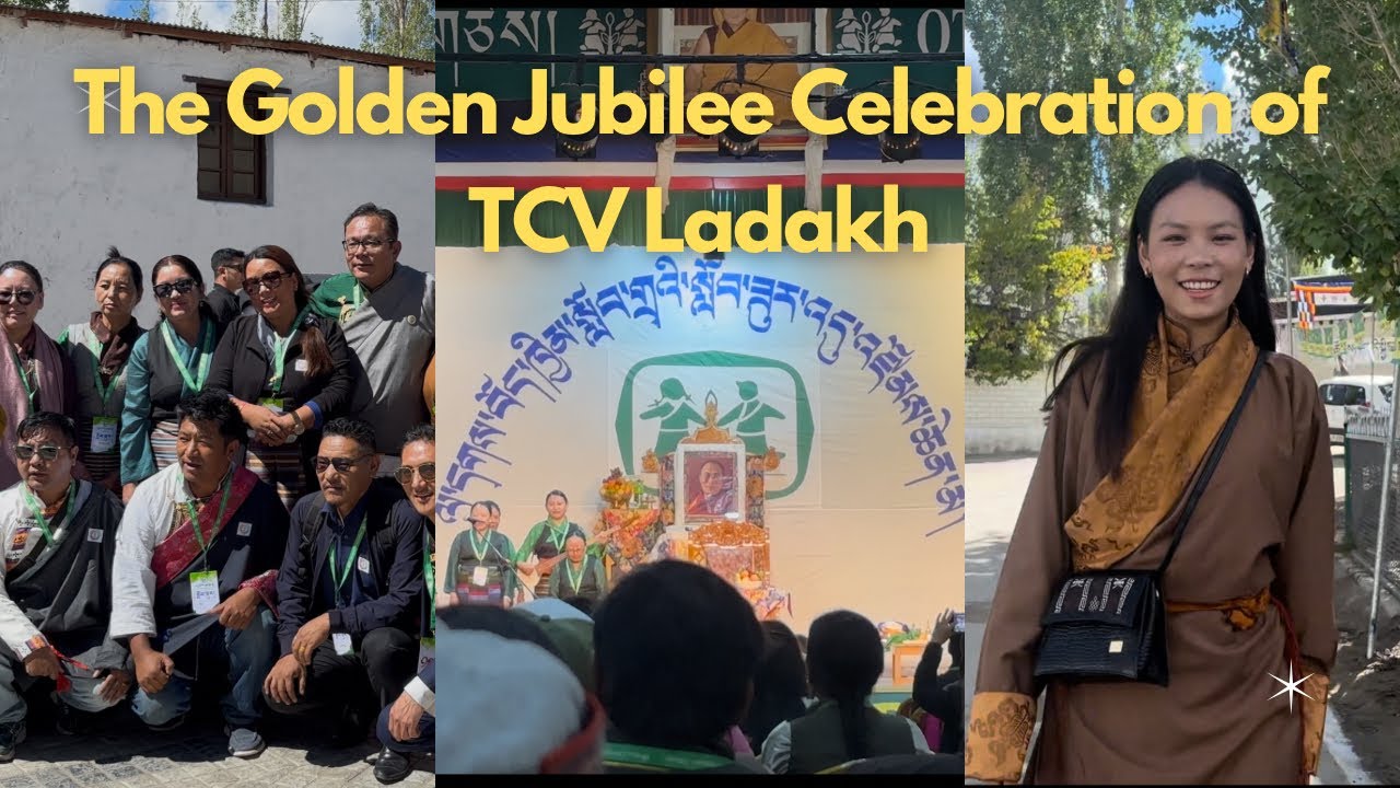 TCV LADAKH GOLDEN JUBILEE CELEBRATION// #tibetan #ladakh 