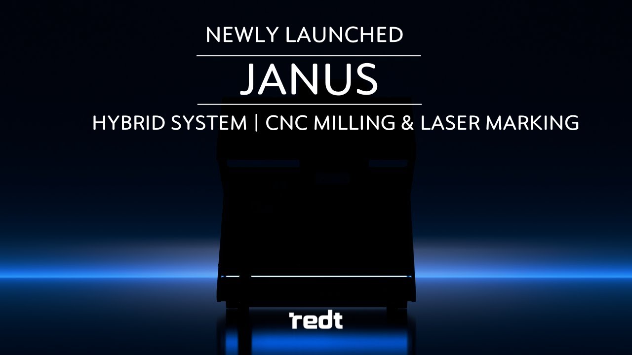 JANUS | LASER Marking & CNC Milling Hybrid System | Two Engine One Machine