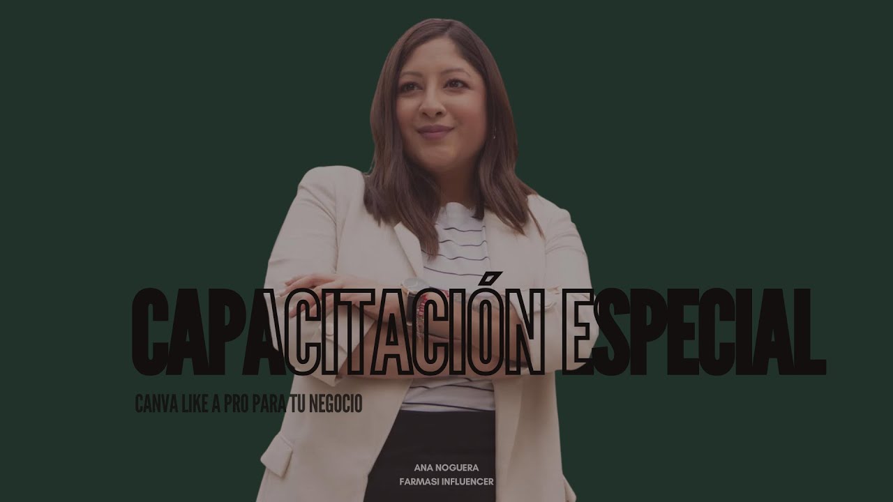CAPACITACIÓN CANVA con Ana Noguera