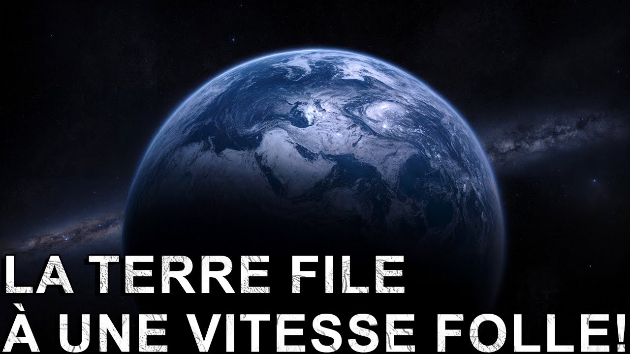 À quelle vitesse la Terre se déplace t elle dans l’univers ？